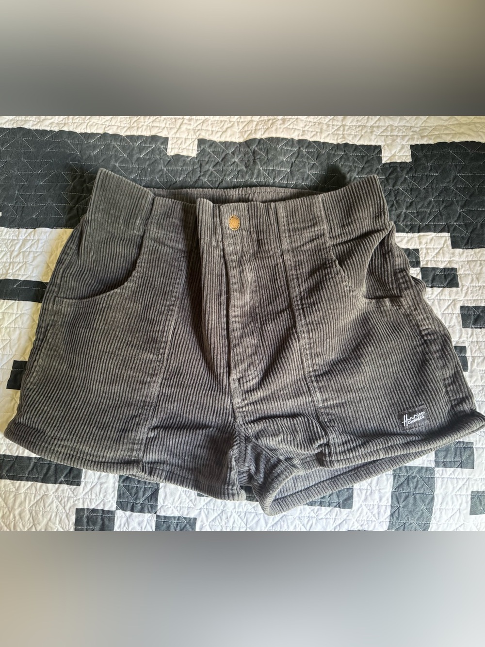 Hammies gray grey high waisted shorts size 30